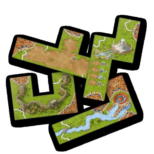 Carcassonne 3.0 The Wonders of Humanity Set 3